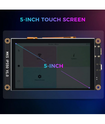 Ecran Klipper HDMI 5 pouces pour Sovol SV08