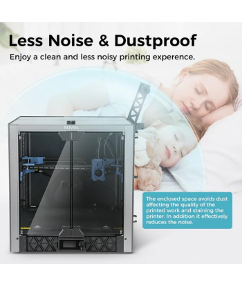 Caisson de Protection pour Sovol SV08 – Optimisé pour l'impression de filaments techniques